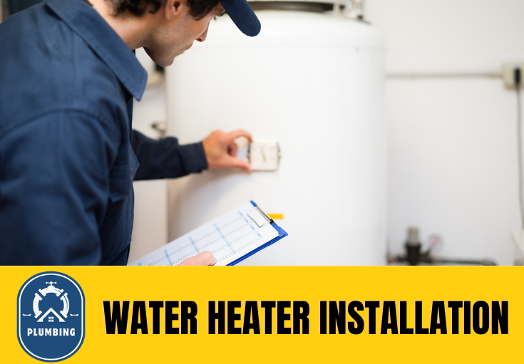 water heater installation Weavering 